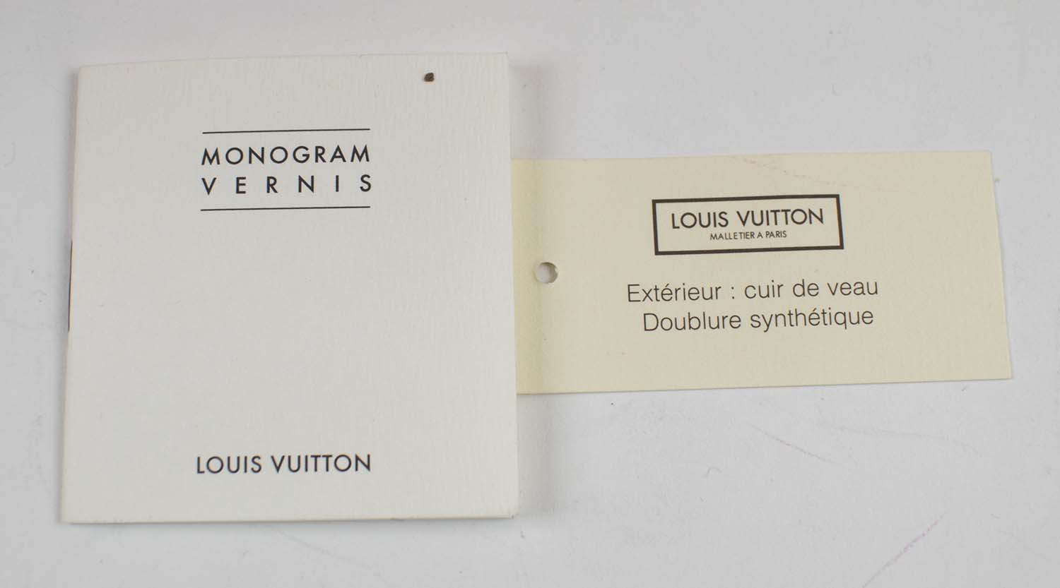 LOUIS VUITTON VERNIS RED MONOGRAM BAG, gold tone hardware, bottom