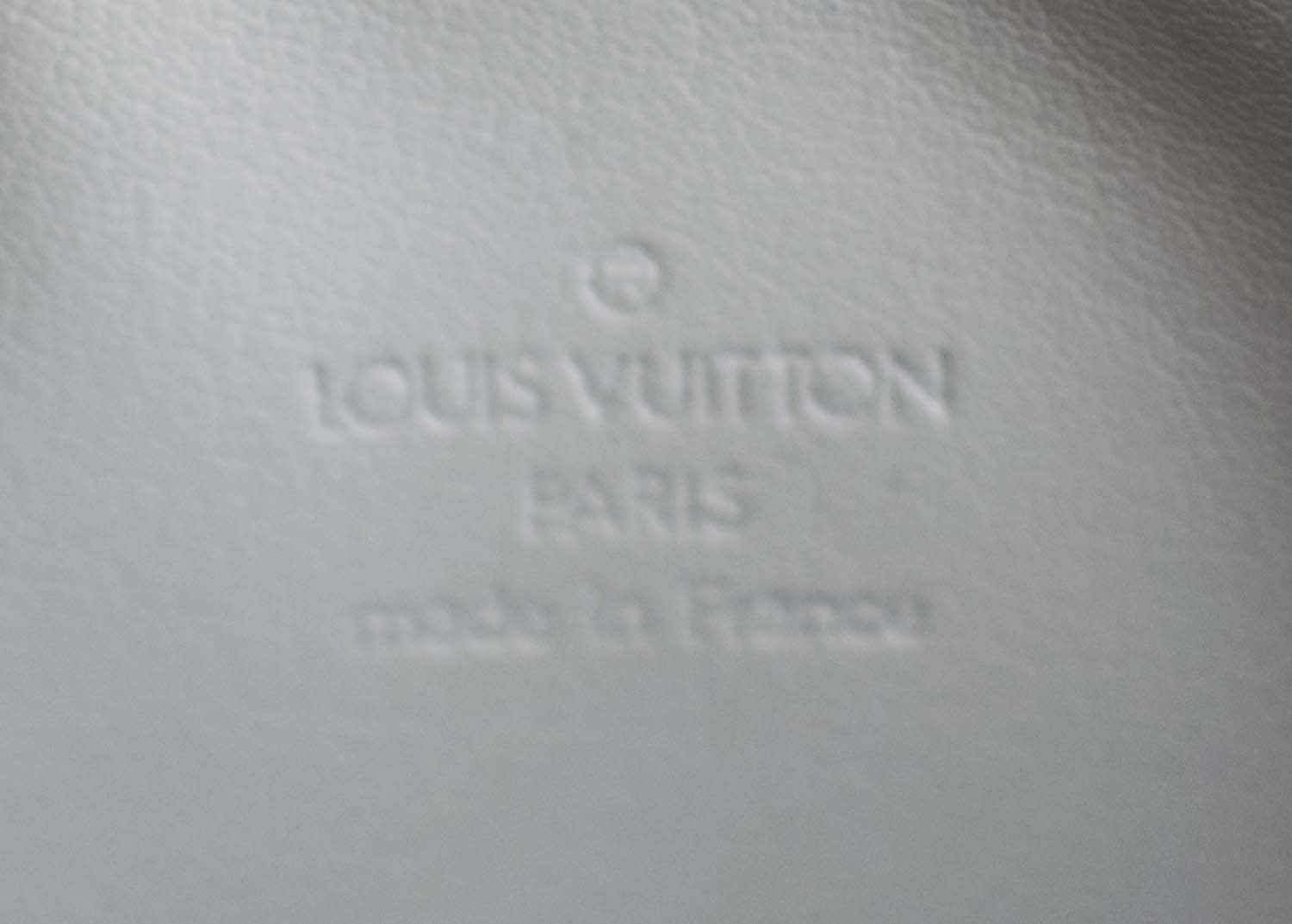 LOUIS VUITTON Vernis Fulton Waist Bag Grey 80992