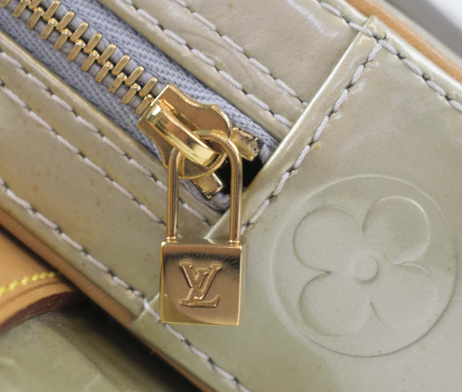 Louis Vuitton Fulton Belt Bag in Monogram Vernis and Vachetta Leather