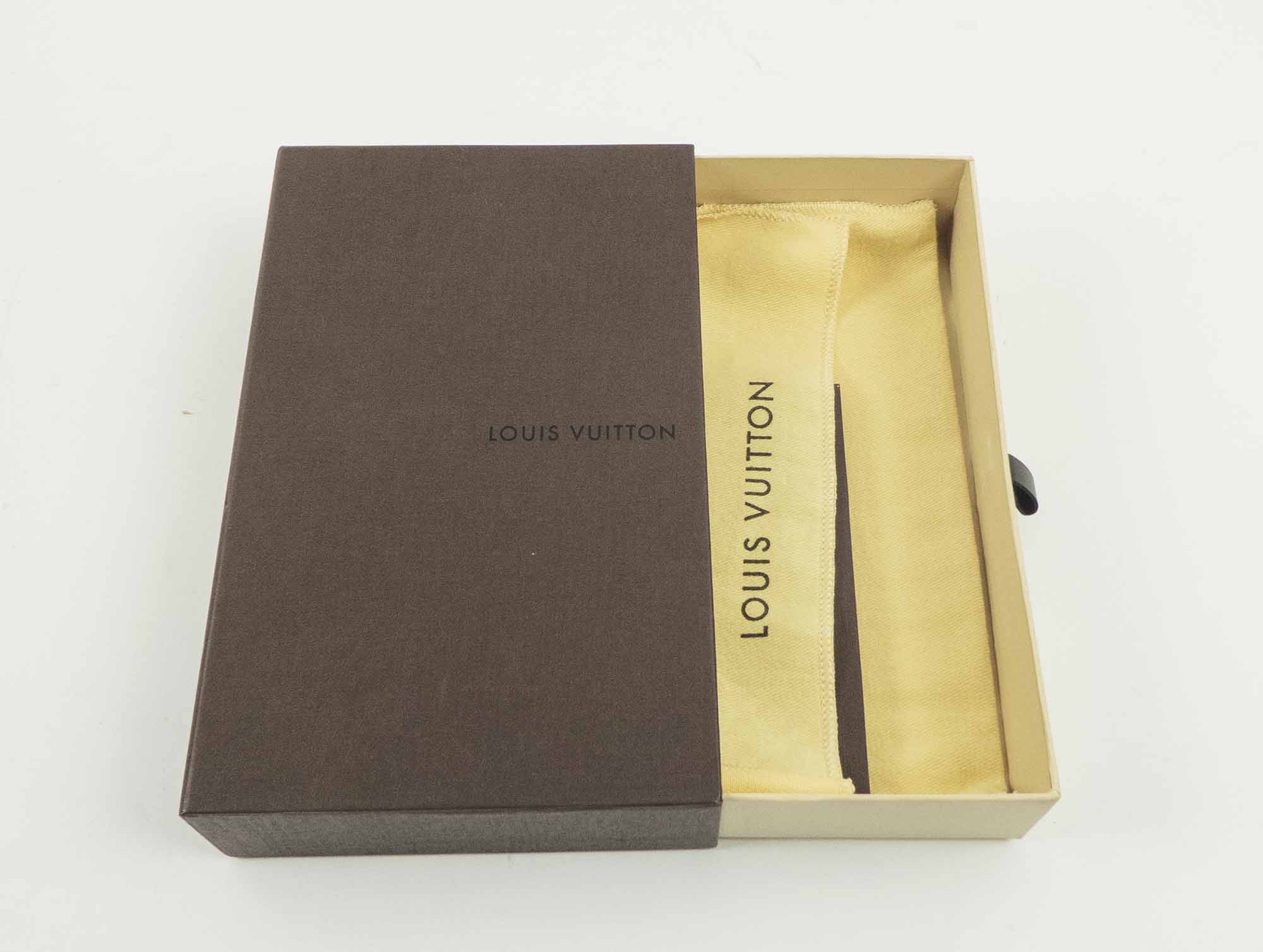Louis Vuitton Brown Monogram Elysee Flap Over Style Wallet
