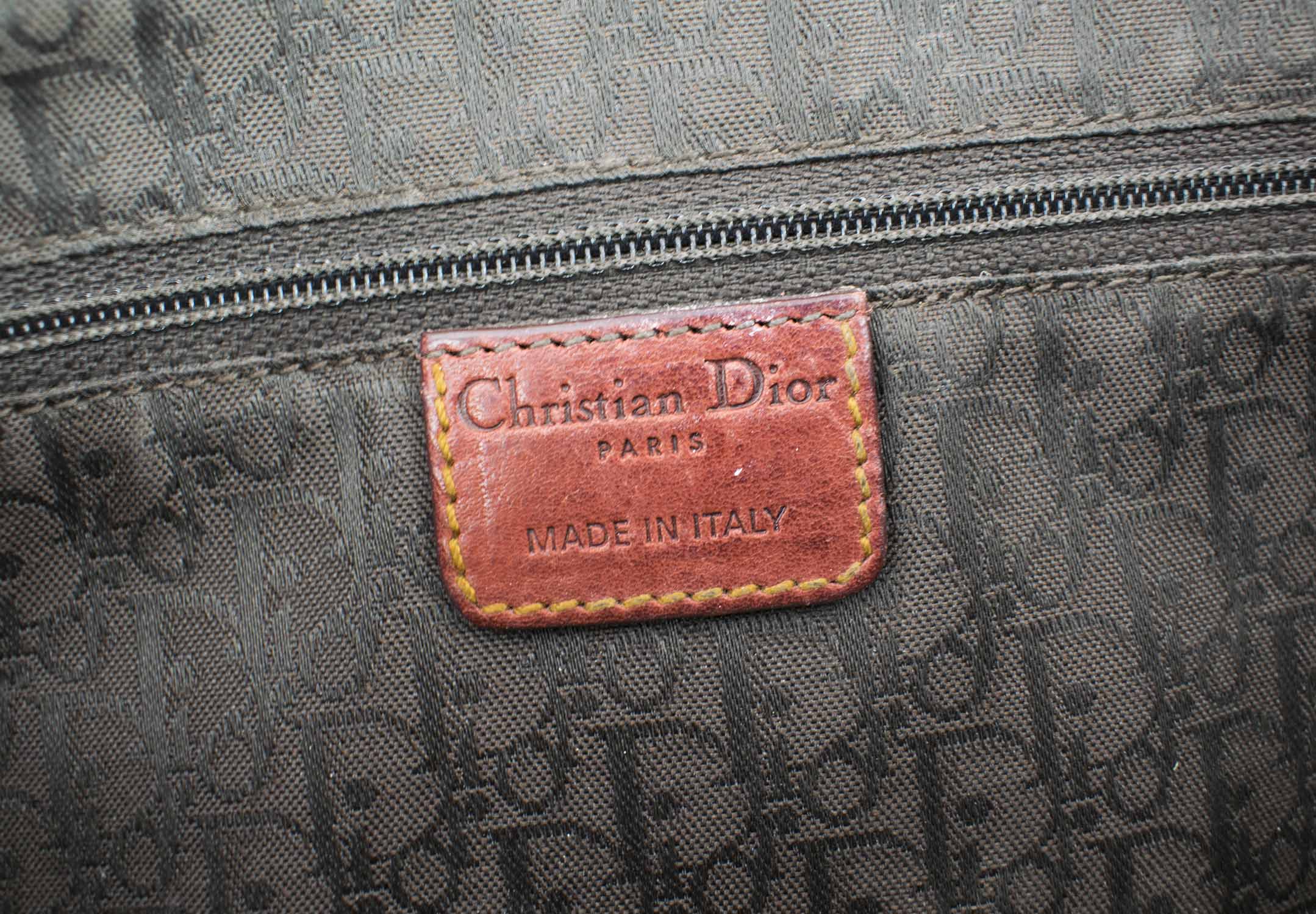Christian Dior Vintage Monogram Demi-Lune Dior Vintage Bags