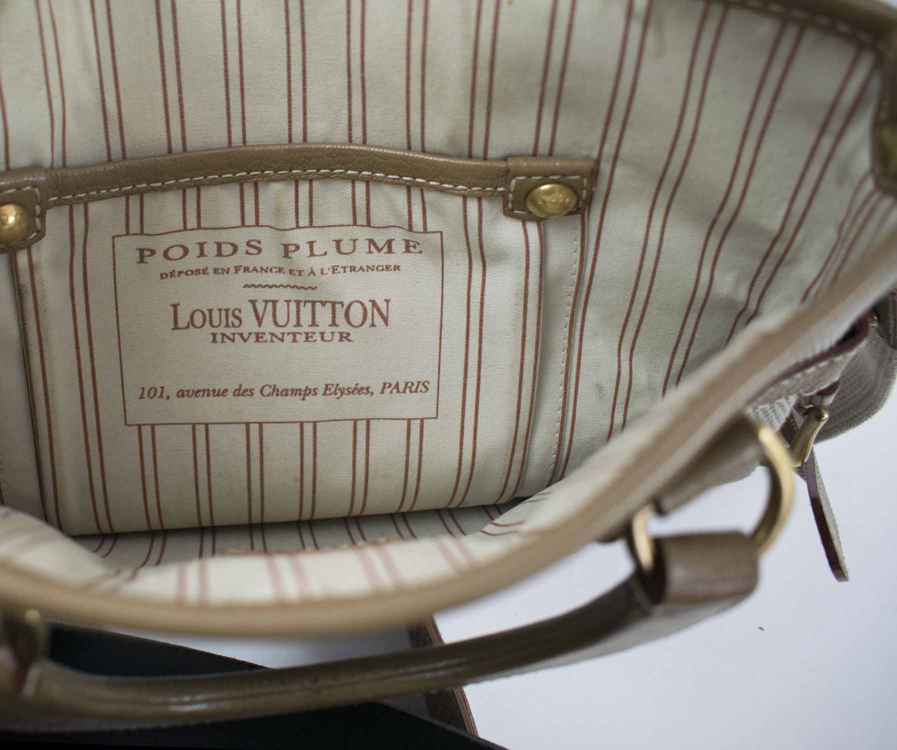 Steamer cloth satchel Louis Vuitton Brown in Cloth - 37043260