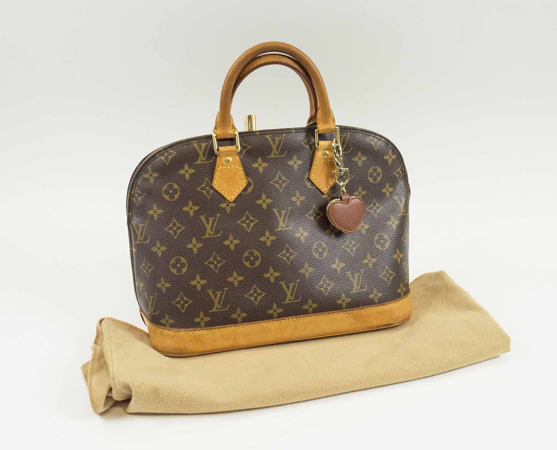 Louis Vuitton Alma BB Quilted Black in Calfskin Leather with Gold-tone - US