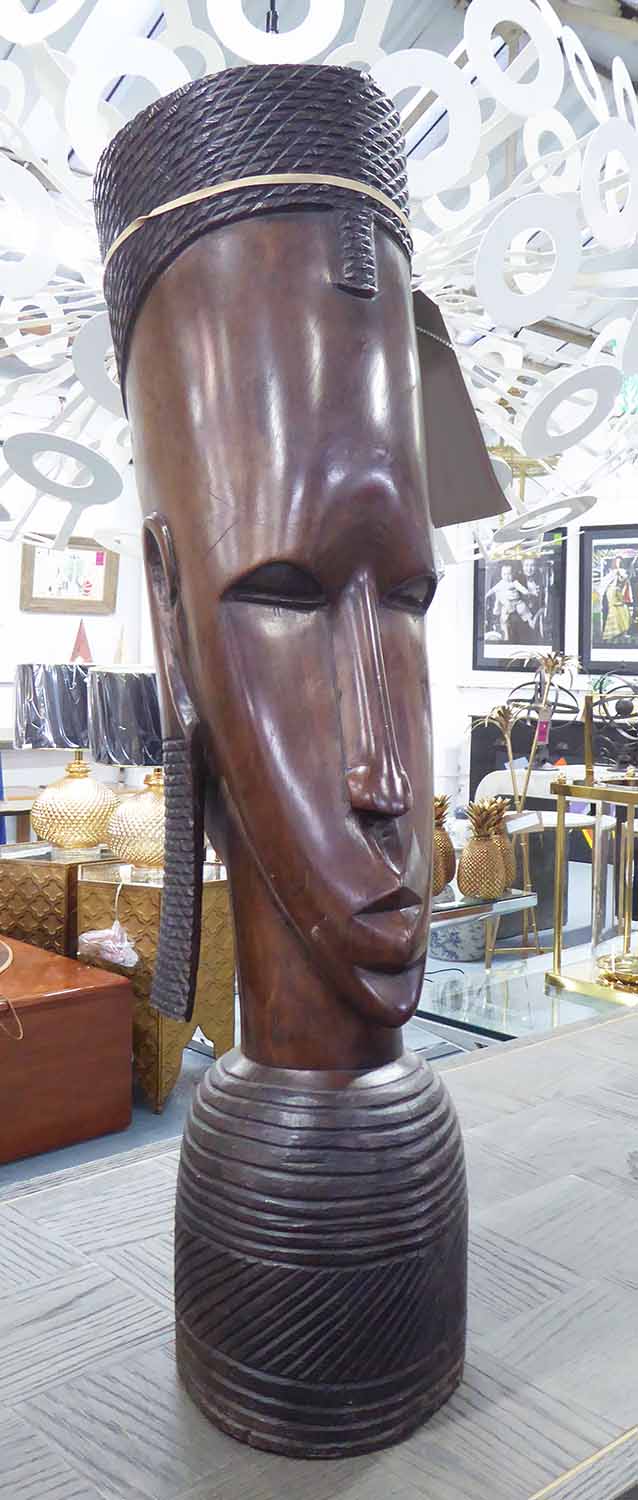 carved wooden african figures