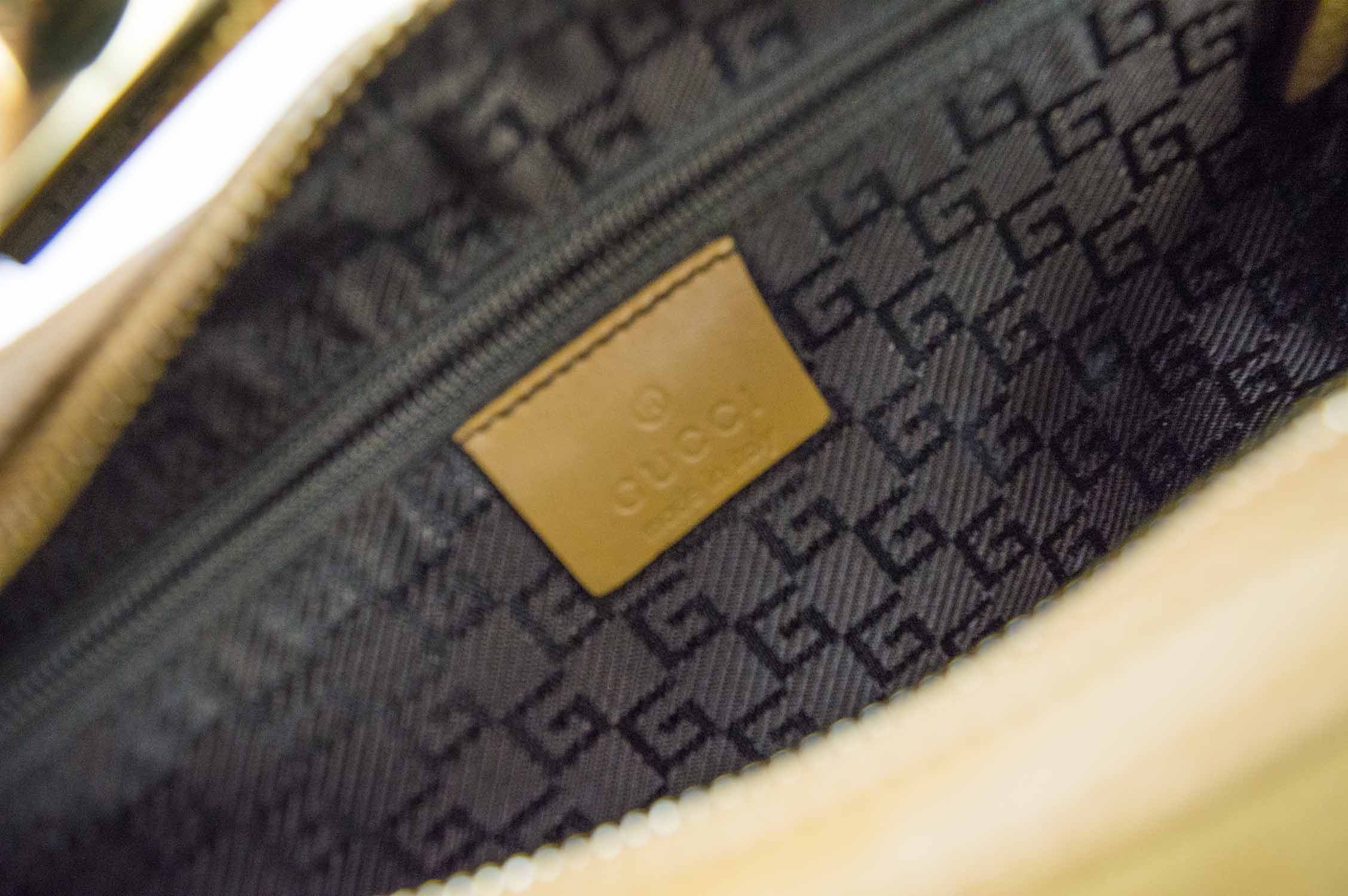 Gucci monogram gg gold leather speedy bag at 1stDibs