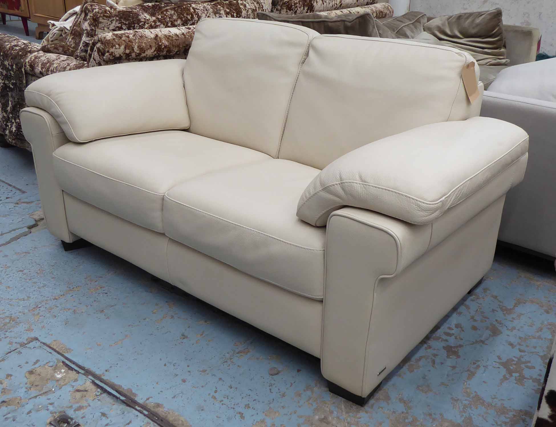 natuzzi leather sofa care
