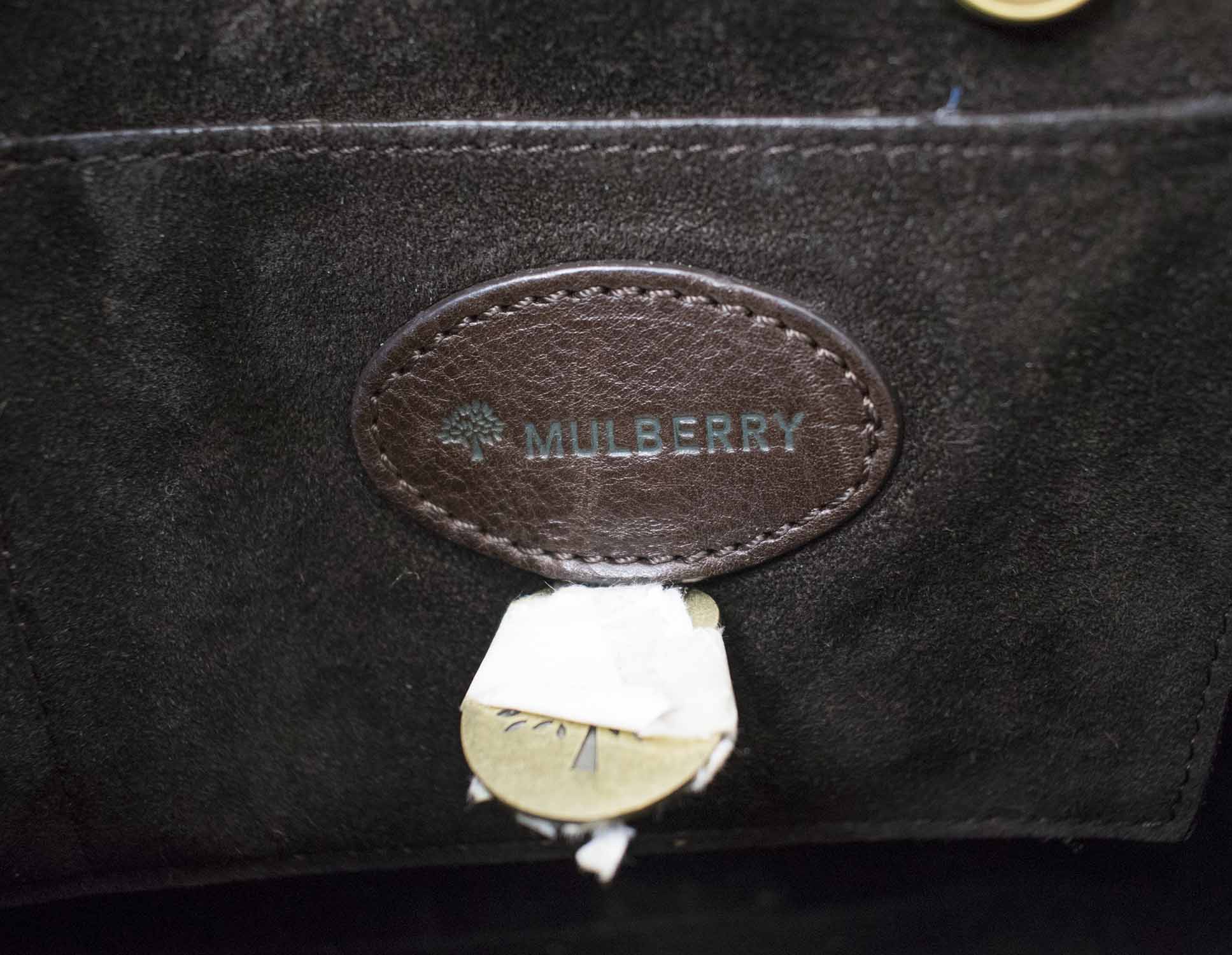 real mulberry bag logo