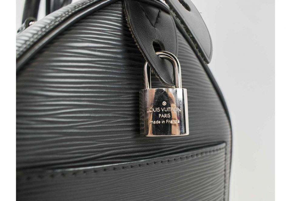 Louis Vuitton LV Hand Bag Speedy 30 Black Epi 2248532 – CDE