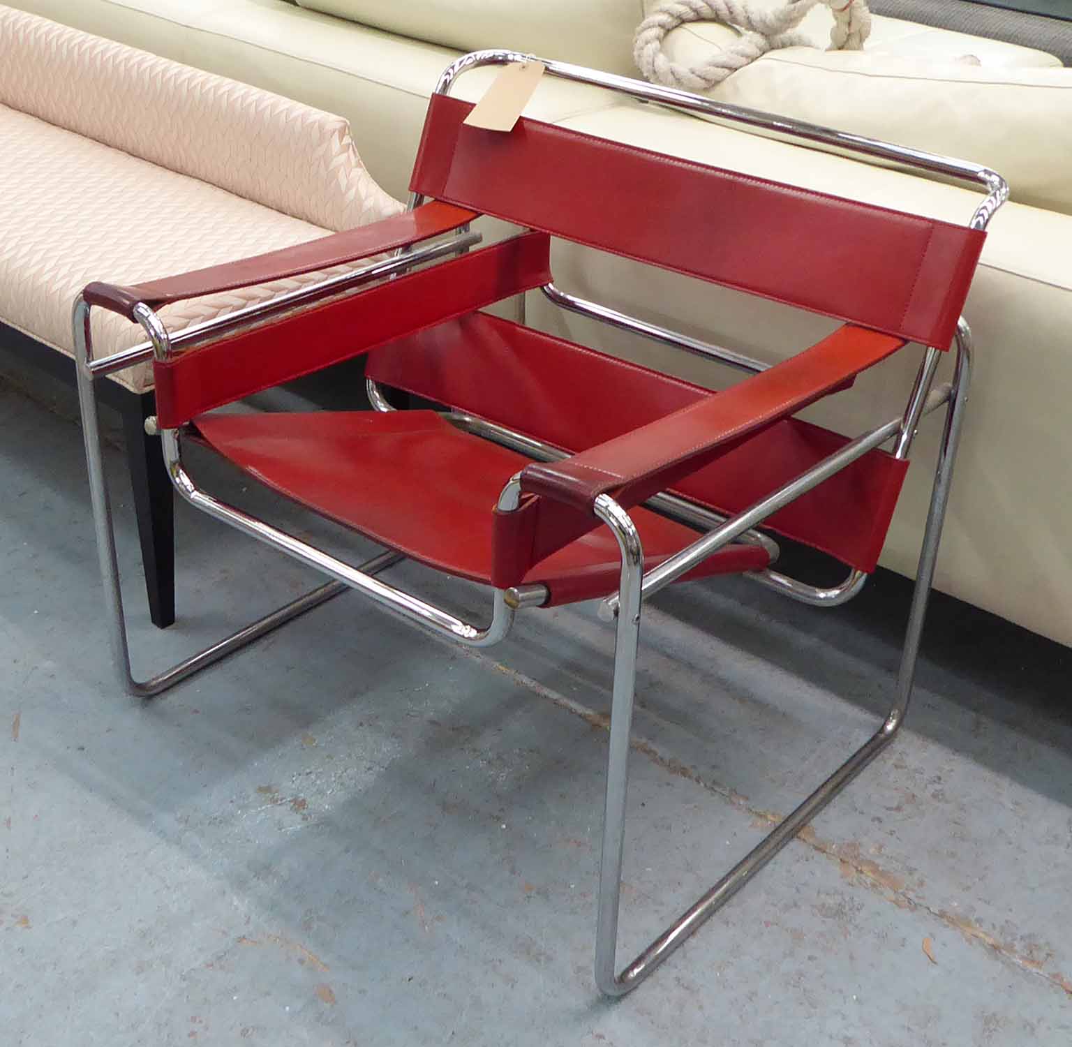 FASEM WASSILY CHAIR, by Marcel Breuer, 75cm H.