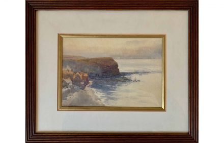 H. CHILTON 'Landscape', oil on canvas, signed, 90cm x 60cm, framed.