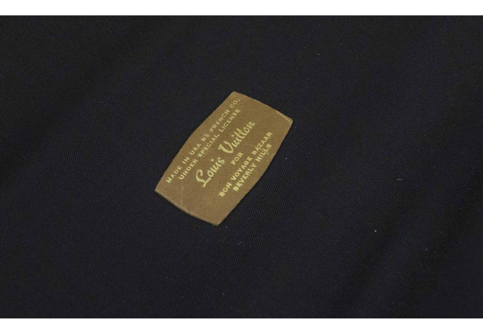 Sold at Auction: Production Louis Vuitton, sailor bag, vinyl showing  monograms of the manufacture. 1960s, details in